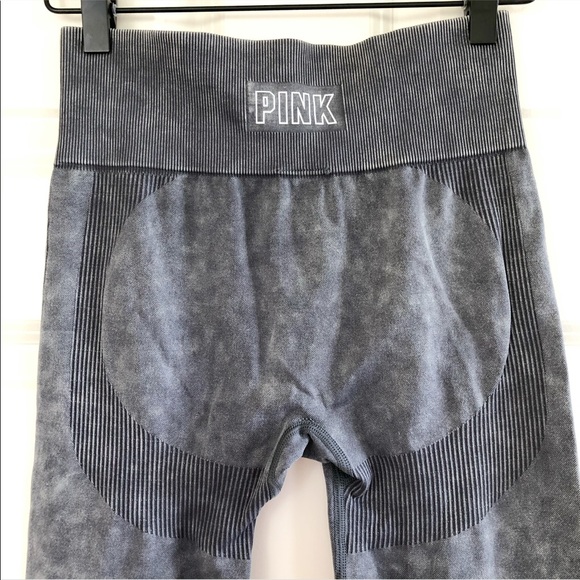 Pink Victoria’s Secret Seamless Workout Leggings Grey - Picture 7 of 10